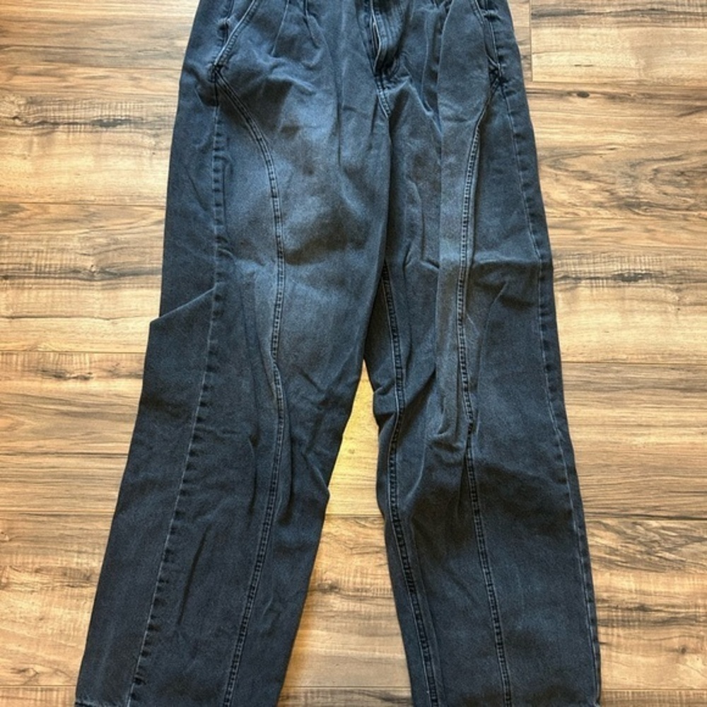 SO Black Flare Wide Leg Jeans